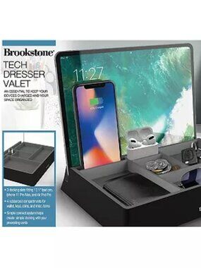 Brookstone Tech Dresser Valet